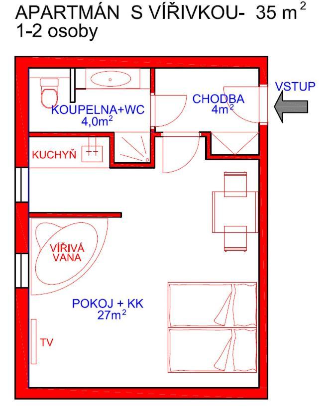 apartmány U Solišů Klimkovice Exterior foto